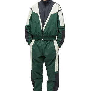 Lightweight Waterproof Casual <b>Mens</b> Track Suit Polyester Windbreaker Set with <b>Shorts</b> Durable Breathable Reflective logo - Product Image 1