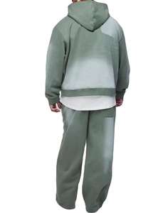 Chándal Deportivo de Alta Calidad con Logo Personalizado, Sudadera con Capucha Lisa de Manga Larga, Chándal Deportivo para Hombre - Product Image 5