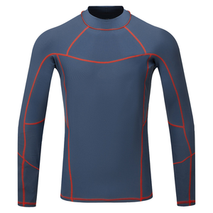 Long Sleeve Polyester Men Rash Guard With UV Protection And Quick Dry <b>Athletic</b> Performance Benefits - Product Image 6
