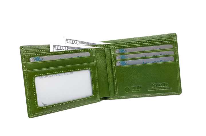 Kingdom Hearts Characters Metal Badge Emblem Wallet Bi-Fold ID & Card Holder, Blue - View #9