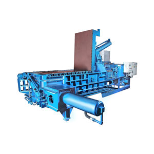 Mini presse à carton hydraulique verticale d'occasion pour le recyclage des boîtes en carton, à vendre - Product Image 3