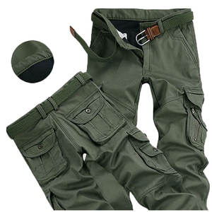 High Quality Lightweight Breathable Casual Canvas Cotton Men's <b>Cargo</b> Pants Custom New Construction <b>Work</b> Pockets Hot Sale - Product Image 3