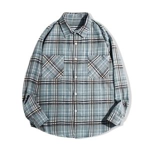 Fournisseur et exportateur en gros en ligne de chemises en flanelle pour hommes, de haute qualité, décontractées, chaudes, respirantes, 100% coton, à plis, pour l'automne - Product Image 1