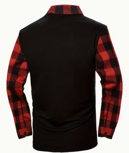 Chemise en flanelle à carreaux Buffalo Hardihood International, manches longues, coton, OEM, unisexe, adulte - Product Image 2