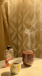 Quemador de Bakhoor Tradicional de Madera, Decoración Árabe para el Hogar, Quemador Hecho a Mano para el Ramadán, Decoración Árabe Elegante para el Ramadán - Product Image 4