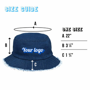 Chapeau de soleil anti-UV en coton lavé, pliable, pour l'été, la plage, le plein air, style bob de pêcheur, réglable, à large bord en coton - Product Image 5