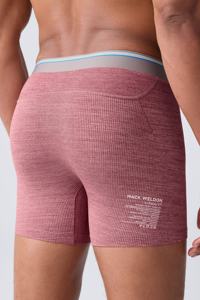 Calzoncillos bóxer de color liso para hombre, personalizados con logo impreso, transpirables, cómodos, antibacterianos, de tiro bajo, con logo en la cintura con cuentas. ¡Gran oferta! - Product Image 2