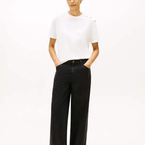 Camiseta de Algodón 100% de Alta Calidad con Impresión Personalizada OEM al por Mayor, Camiseta de Manga Corta para Mujer, Camiseta de Algodón Grueso - Product Image 3