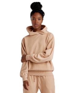 Produit vente chaude femmes sweats à capuche pantalons de survêtement femmes deux pièces couleur unie pulls veste tenue décontracté - Product Image 1