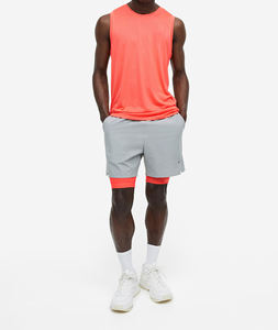 เสื้อกล้ามออกกำลังกายฤดูร้อนดีไซน์ใหม่ ทรงปกติ คอกลม ผู้ชาย ผ้าฝ้าย/ใยไผ่ แห้งเร็ว ระบายอากาศได้ดี - Product Image 1