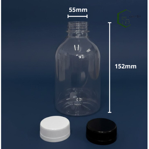 ขวดพลาสติก PET ขนาด 1000 มล. แบบทรงกลม ปากกว้าง 38 มม. รับผลิตแบบ OEM สำหรับบรรจุน้ำผลไม้ สมูทตี้ ชาผลไม้ เครื่องดื่ม พร้อมฝาเกลียวปิดผนึก ผลิตจากโรงงานในเวียดนาม - Product Image 3
