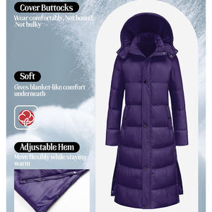 Veste matelassée pour femme en tissu uni populaire, prix de gros abordable, service OEM, veste matelassée respirante pour femme - Product Image 4