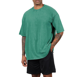 Men Streetwear Fresh Acid Wash T-<b>shirt</b> Men s Premium O Neck Cotton T <b>Shirt</b> Soft Comfortable Everyday High Quality Plain Custom - Product Image 1