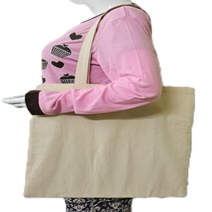 Bolsa de Compras Extra Grande de Lona 100% Algodón, de Alta Calidad, Ecológica, Reutilizable, Bolsa de Playa Multiusos, Bolsa de Hombro para Compras - Product Image 5