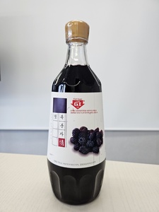 Jarabe de Frambuesa Negra MKM 700ml, Jarabe de Fructosa Bajo en IG, Corea - Product Image 4