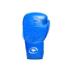 Custom Leather Boxing Gloves with UV Protection and Adjustable Wrist <b>Strap</b> for Active Training - Product Image 4