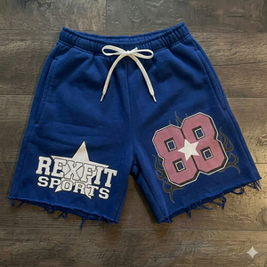 REXFIT SPORTS Shorts décontractés pour hommes, streetwear, fabricant OEM, shorts de sport, logo personnalisé, shorts de sport en coton, shorts de fitness, shorts de course - Product Image 4