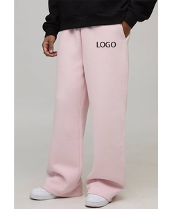 <b>American</b> Street Hip Hop Style Straight Leg Sweatpants Cheap Fitness High Waist Gym Workout Men <b>Clothing</b> 480GSM Cotton Trouser - Product Image 5