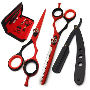 Kit Profesional para Cortar el Cabello en Casa, Tijeras de Peluquería, Kit de Tijeras de Entresacar con Peine y Estuche para Hombres - Product Image 6