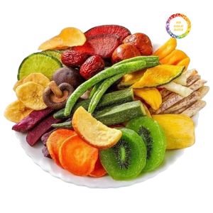 Chips de Fruta Seca Crujiente Surtidos, Fritos al Vacío, Snack de Frutas Mixtas, Venta al por Mayor, Proveedor de Snacks Naturales, OEM ODM - Product Image 5