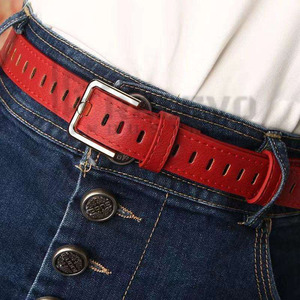 New Arrival Durable Leather Belt for Men/Women Full Leather Casual Belt with Customizable Buckle-Low Price - Product Image 6