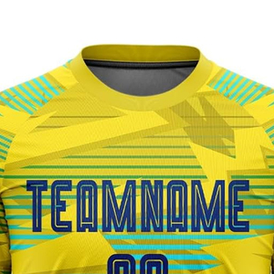 เสื้อฟุตบอลแขนสั้นไซส์ใหญ่แบบยูนิเซ็กซ์ พิมพ์ลายแบบซับลิเมชั่น ผ้าโพลีเอสเตอร์ 100% ระบายอากาศได้ดี ออกแบบลายได้ตามต้องการ - Product Image 6