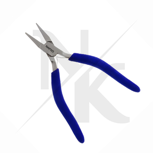 Top Quality Flat <b>Nose</b> <b>Long</b> Handle Pliers 160mm Jewelry Making Tools Durable Stainless Steel Beading Wire Bending Accessories - Product Image 5