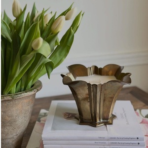 Scented Soy Wax Handmade <b>Brass</b> Aluminum Decorative <b>Candle</b> Jar Jars <b>Holder</b> Hotel Serving Fragrance Home Table Decoration Glass - Product Image 3