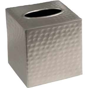 Royal Look Antique <b>Black</b> Metal Tissue Holder With Unique Patten Decorative Vintage <b>Square</b> Shape Napkin Dispenser - Product Image 2