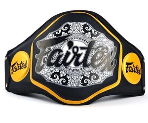 Protège-poitrine de boxe en cuir PU et EVA noir et jaune, protège-ventre MMA ER-28992 toutes saisons - Product Image 1