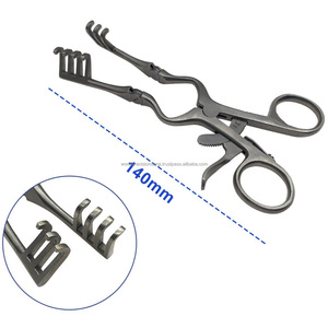 ชุดเครื่องมือผ่าตัดแบบยึดติดด้วยตัวเอง Weitlaner Retractor ทำจากสแตนเลสสตีล ใช้งานด้วยมือ ได้รับการรับรองมาตรฐาน CE และ ISO13485 สำหรับการผ่าตัดทั่วไป ระดับ Class II - Product Image 4
