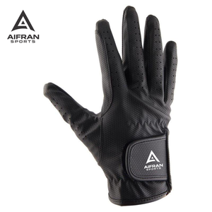 Gants d'équitation professionnels AIFRAN pour femmes, en cuir, avec grip, respirants, antidérapants, logo personnalisé, vente en gros - Product Image 2