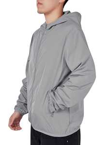 Custom OEM Windbreaker Winter Spring Outdoor <b>Jacket</b> Windproof Autumn <b>Mens</b> Pullover Zipper Front Waterproof Reversible Wholesale - Product Image 3