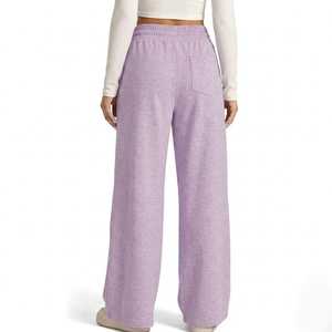 Nouveau design – Pantalon décontracté taille haute avec cordon de serrage, coupe ample, doux et confortable, style streetwear, pour le quotidien - Product Image 5