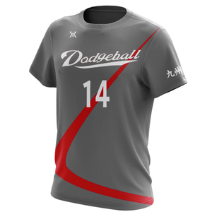 Veste de baseball <span class=keywords><strong>La</strong></span> Dodger, uniformes de dodgeball, sublimation numérique, tissu sport personnalisé, MOQ faible, 1 pièce minimum - Product Image 3