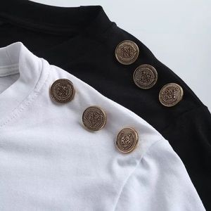 Camisetas de Algodón Tejido Estampadas Casuales para Mujer, Personalizadas OEM, Cuello Redondo, Manga Corta, Corte Regular para Uso Diario, Marca Privada - Product Image 5