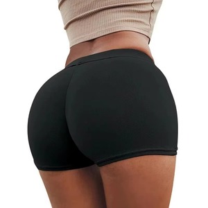 Shorts de sport personnalisés pour femmes, en gros, à séchage rapide, effet délavé, sublimation, doux, compressifs, pour fitness, yoga, course et entraînement - Product Image 2