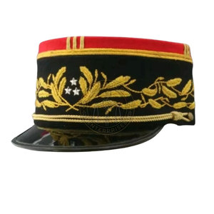 Sombreros Kepi Vintage de la Segunda Guerra Mundial con MOQ Bajo - Tela Resistente, Ligeros y Ecológicos, Diseño Tradicional, Uso en Exteriores para Todas las Estaciones - Product Image 2