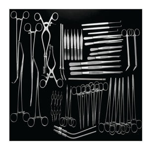 Medtrust Surgical Vascular Surgery <b>Instrument</b> Set 52 Pcs Stainless Steel Surgical <b>Instruments</b> for Cardiovascular Procedure - Product Image 1