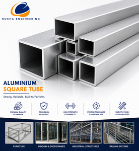 Precision Aluminium Square Tube for Railway <b>Coach</b> Fabrication Transport Equipment and Mechanical Engineering - Product Image 3