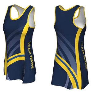 New Arrival Netball Uniform <b>Custom</b> Printed Netball <b>Dress</b> Lightweight Breathable Team Sportswear With <b>Custom</b> Team Name Number - Product Image 5