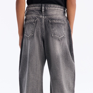 Ropa Casual Holgada de Moda Urbana para Niños con Diseño de Logotipo Personalizado, con Lazos para Cinturón y Cierre de Botón 2026 - Product Image 6