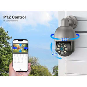 Système de caméra de sécurité extérieure POE 8MP 360° en gros avec contrôle panoramique pour systèmes de surveillance extérieure - Product Image 4