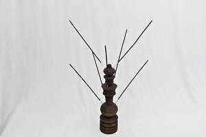 ที่วางธูปไม้โบราณ: ของตกแต่งอโรมาเธอราพีทำมือ - Product Image 2