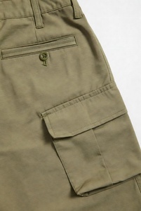 Pantalon cargo pour homme, coupe décontractée, avec plusieurs poches de rangement, en coton doux et style confortable pour les voyages et le travail - Product Image 6