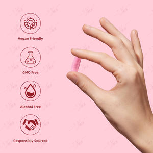 OEM 12 dalam 1 Kapsul keseimbangan hormon dengan Vitamin B6 B12 dan malam suplemen pendukung ungsurai lumba-lumba untuk wanita - Product Image 3