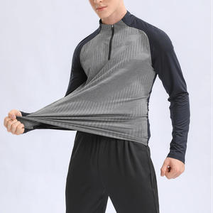 Offre Spéciale – Pulls de Golf à Fermeture Éclair 1/4, Très Élastiques, Personnalisables avec Logo, Séchage Rapide, pour le Sport, la Gym et l'Exercice, Coupe Ajustée - Product Image 5