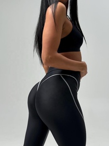 Leggings de yoga pour femmes enceintes, taille haute, extensibles, pantalons de sport pour la grossesse, pour le fitness et le confort quotidien - Product Image 4