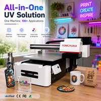 Impresora UV 6090 de 60x90cm A1 de Cama Plana I3200 XP600 para Carcasas de Teléfono, Acrílico, Vidrio, Madera, Metal, Impresión Personalizada para Pequeñas Empresas