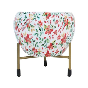 Pot de fleurs en métal décoratif pour plantes d'intérieur et d'extérieur, pot de jardin moderne pour la décoration de la maison, vente en gros - Product Image 1